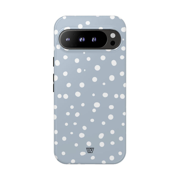 BLUE HAZE DOTS | Tough Phone Case