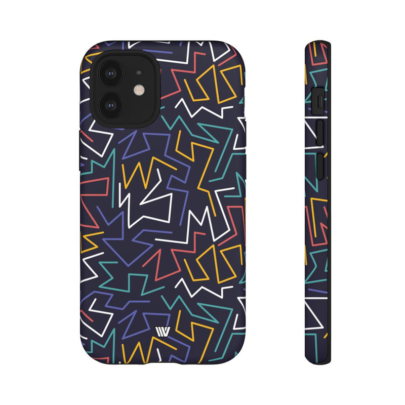 ZIGZAG NIGHT | Tough Phone Case