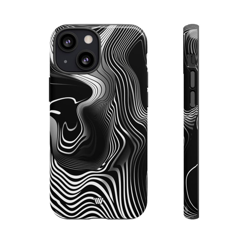 ABSTRACT ZEBRA STRIPES | Tough Phone Case