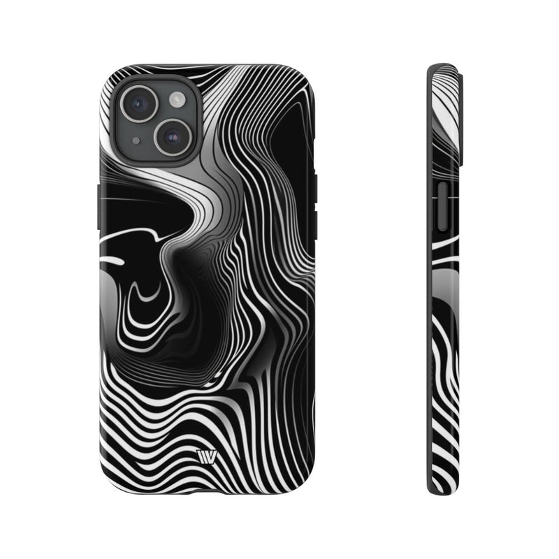 ABSTRACT ZEBRA STRIPES | Tough Phone Case
