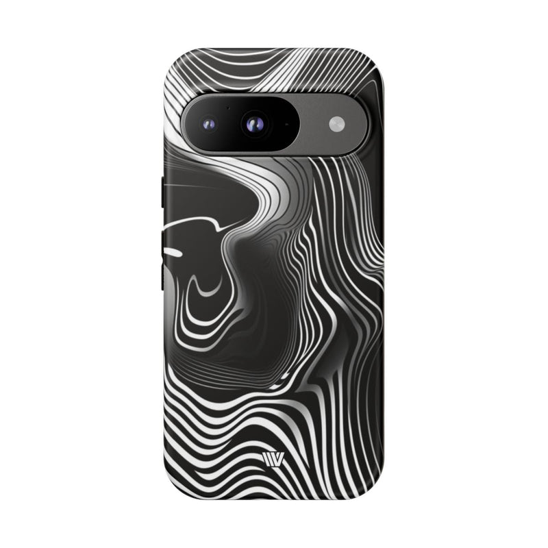 ABSTRACT ZEBRA STRIPES | Tough Phone Case
