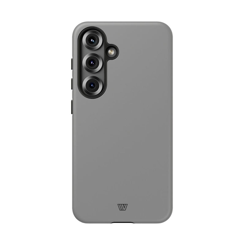 SOLID GRAY | Tough Phone Case
