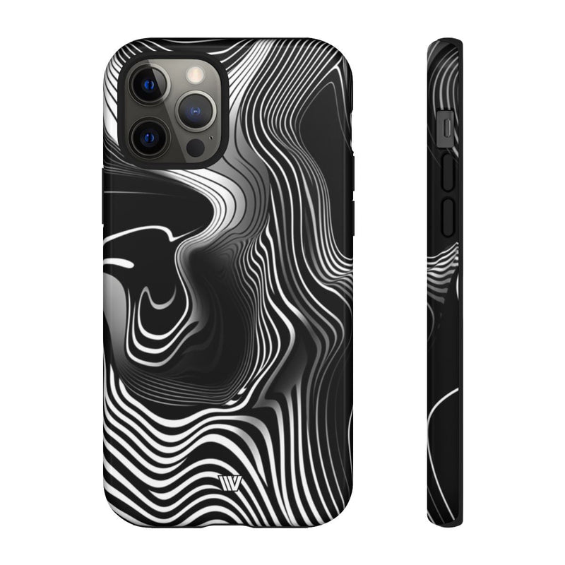 ABSTRACT ZEBRA STRIPES | Tough Phone Case