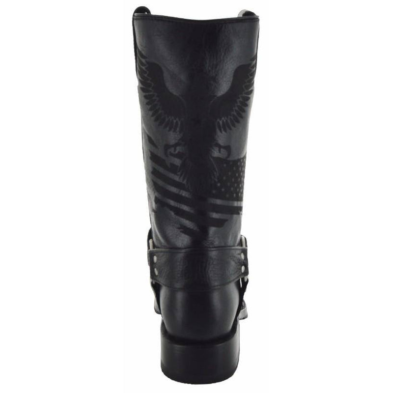 Eagle Rider Men's Leather Biker Boots (H50021)