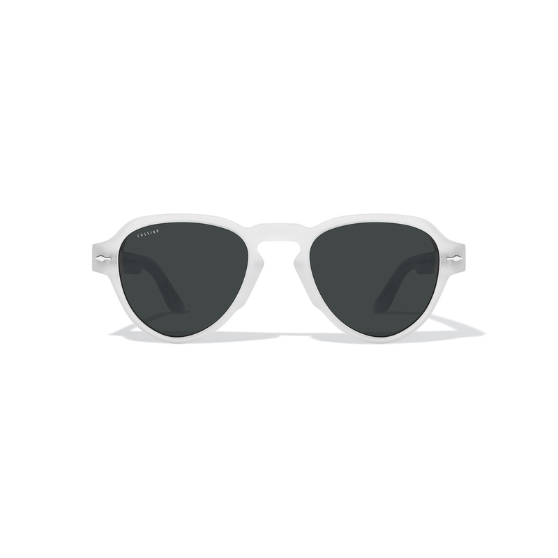 Soul 51mm Keyhole Sunglasses | White