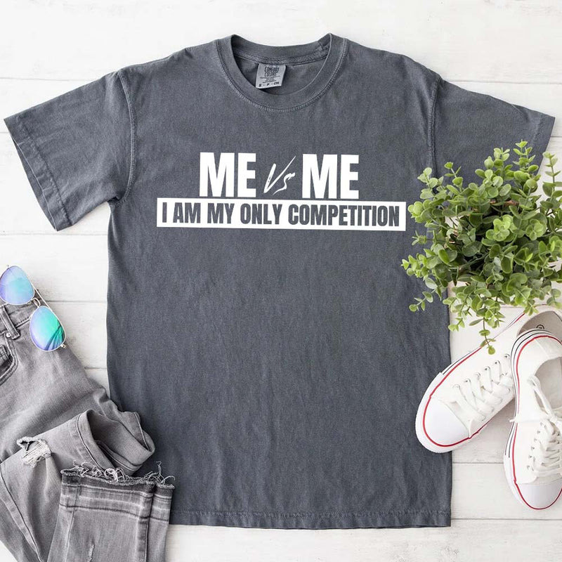 Me vs Me Unisex T-Shirt – Motivational Self-Discipline Tee