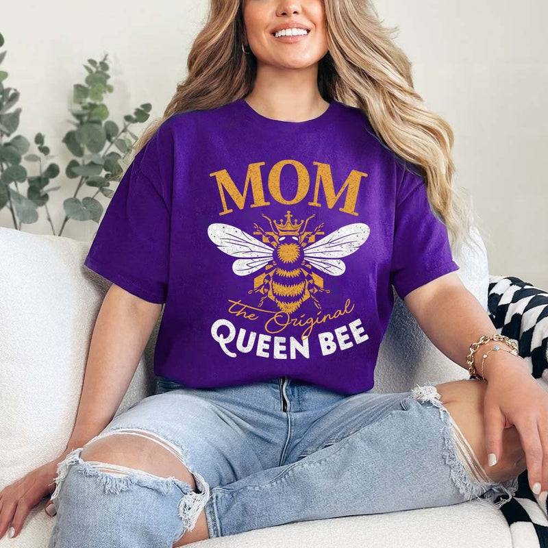 Mom, The Original Queen Bee Shirt – Stylish & Fun Mother's Day Tee
