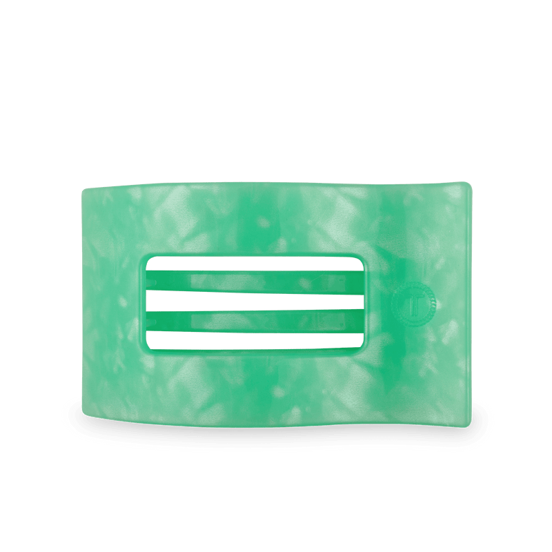 Spring Splash Large Flat Rectangle Hair Clip