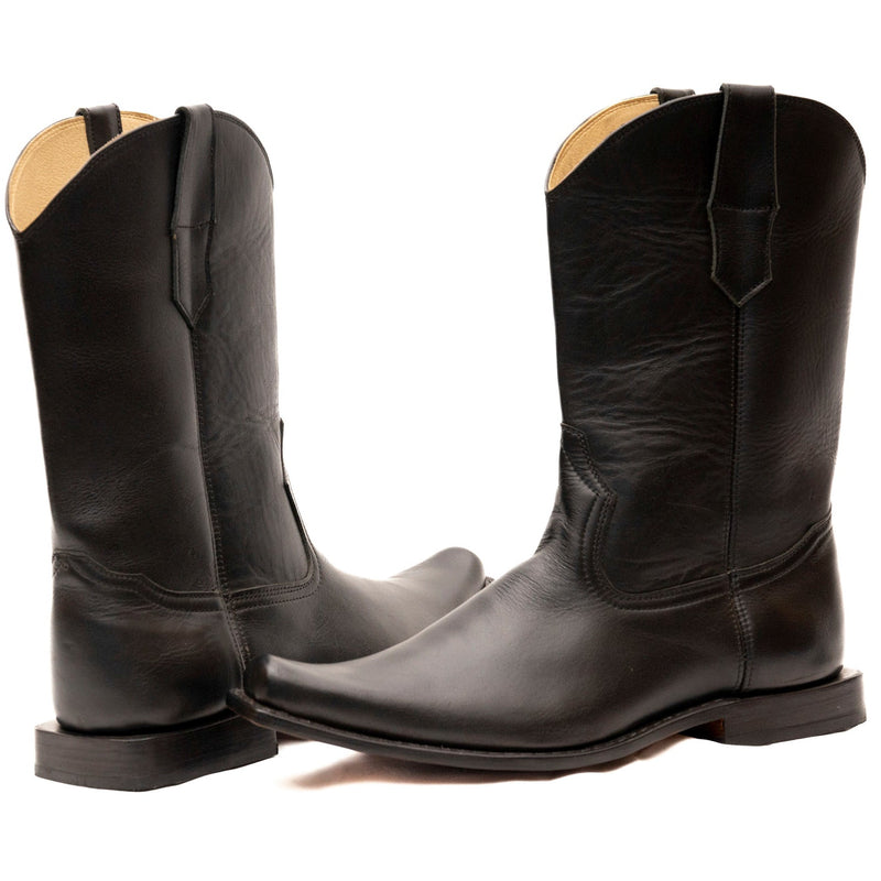 Square Heel Cowboy Boots