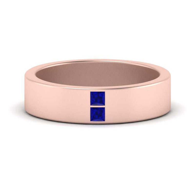 Square Diamond Mens Band