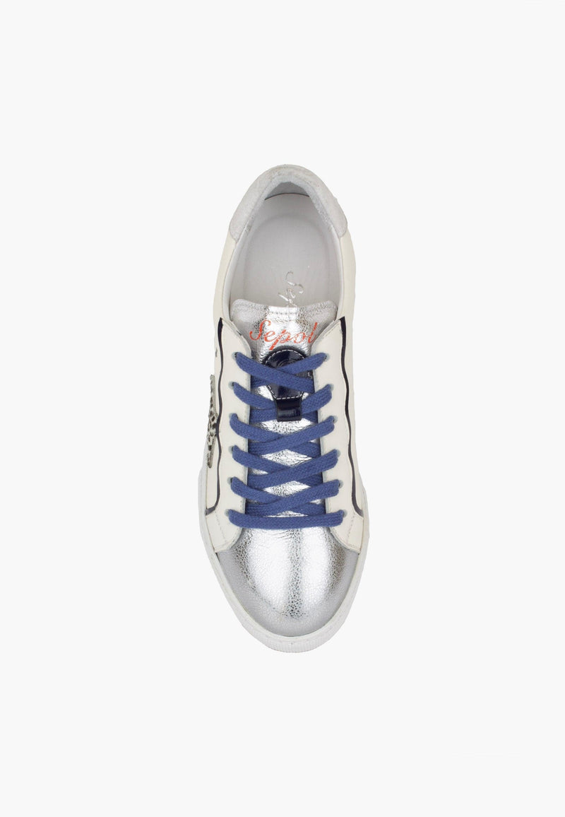 Sepol Women's Stardom White Navy