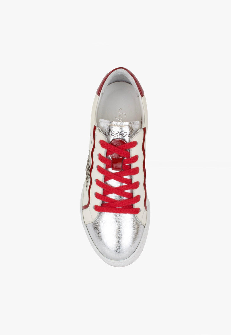 Sepol Women's Stardom White Red