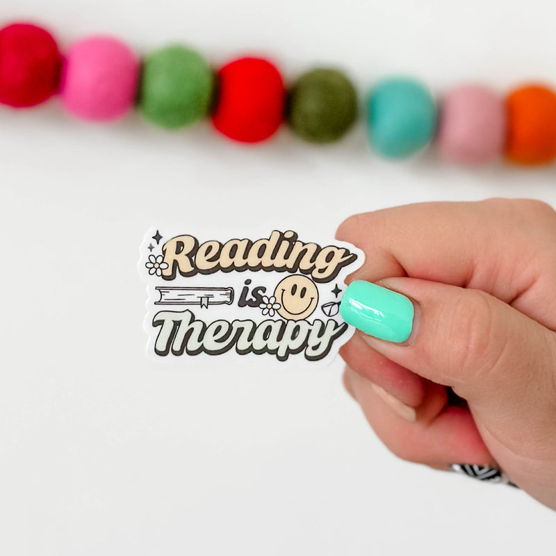 LMSS® STICKER - Reading Is Therapy