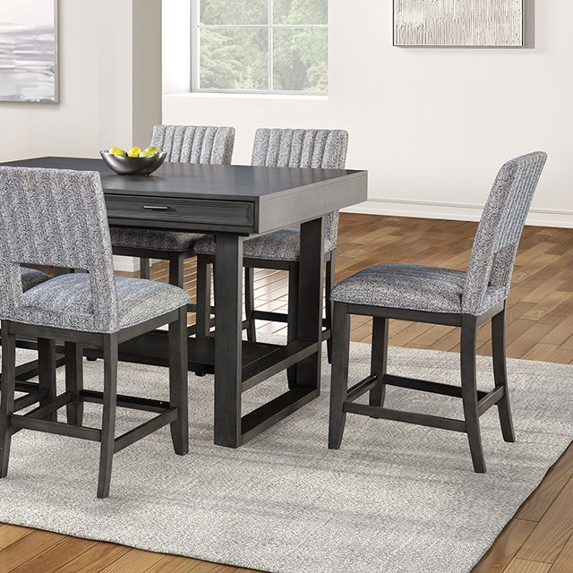 Potton - 7 Pc Counter Ht Table Set