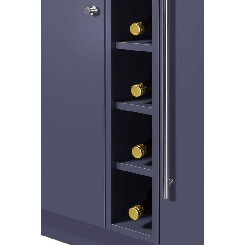 Summit Oasis Wet Bar Kitchenette With Countertop, Beverage Center, And Fully Assembled Cabinetry [OASISWH35] (SAK19178)