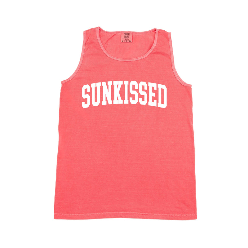Sunkissed - Varsity - Comfort Colors TANK