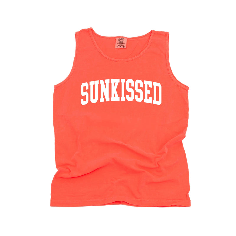 Sunkissed - Varsity - Comfort Colors TANK