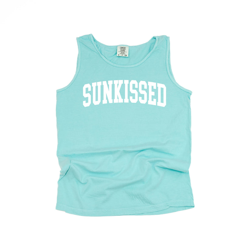 Sunkissed - Varsity - Comfort Colors TANK
