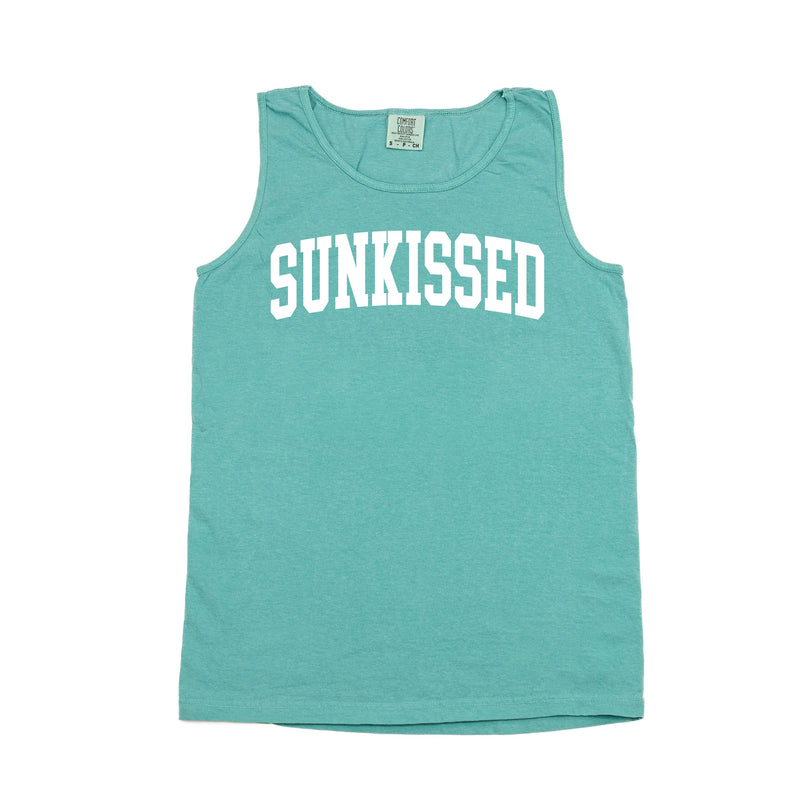 Sunkissed - Varsity - Comfort Colors TANK