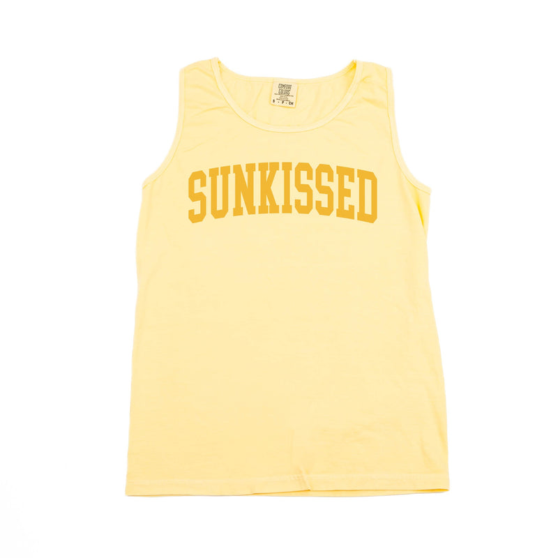 Sunkissed - Varsity - Comfort Colors TANK