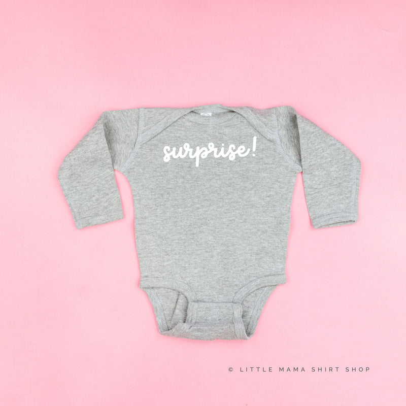 Surprise!- Child Long Sleeve Tee