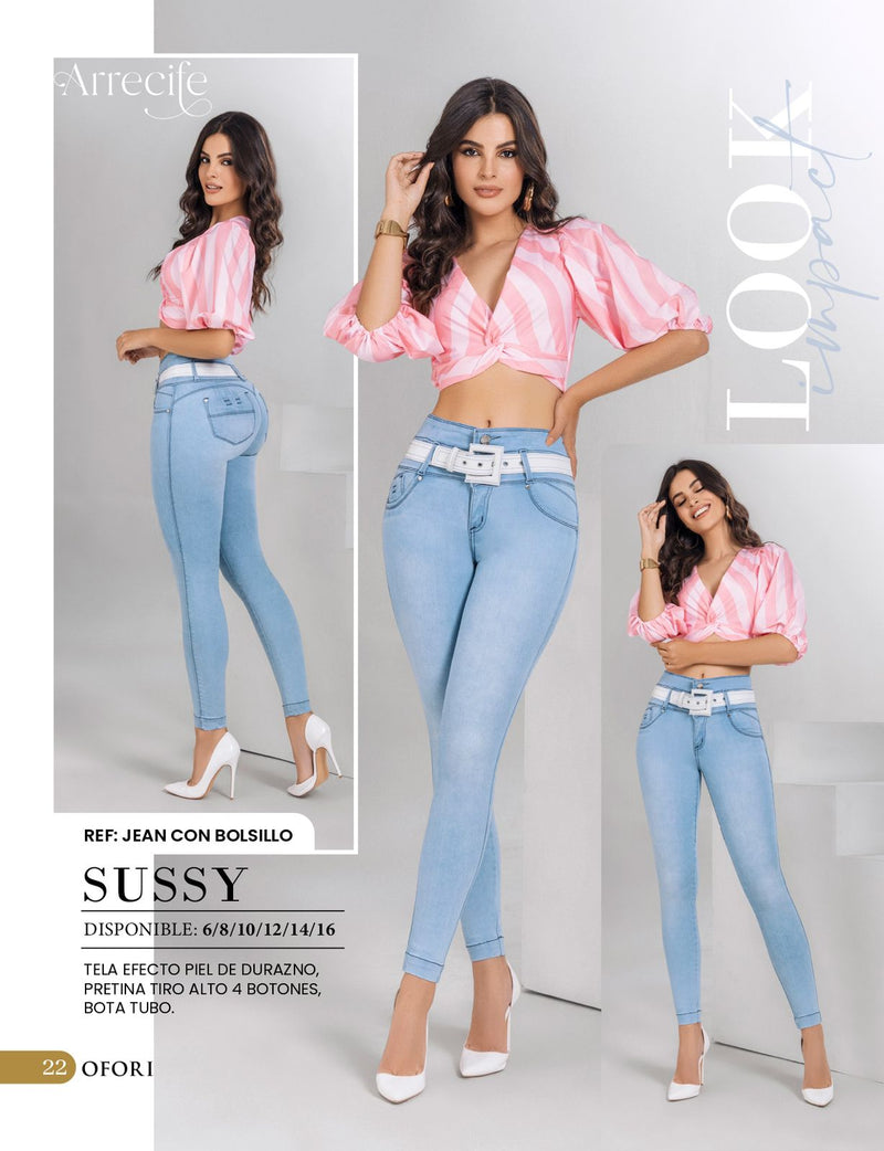 Sussy 100% Authentic Colombian Push Up Jeans