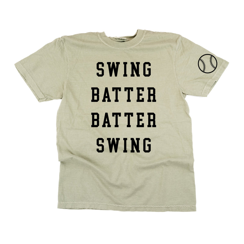 Swing Batter Batter Swing (sd) - Comfort Colors Tee