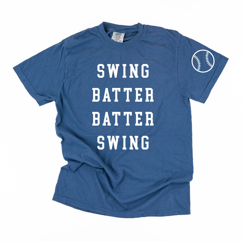 Swing Batter Batter Swing (sd) - Comfort Colors Tee