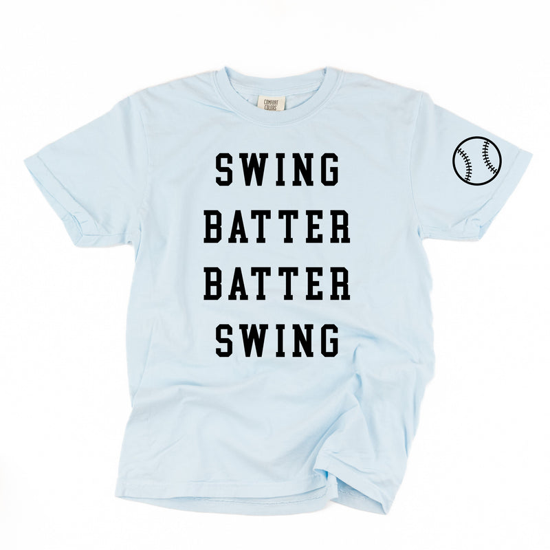 Swing Batter Batter Swing (sd) - Comfort Colors Tee