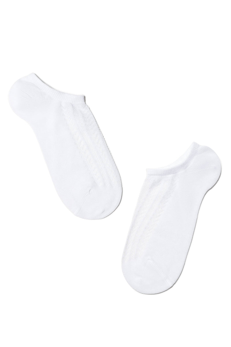 Cotton Ankle Socks Conte Active - 179 Openwork Weave