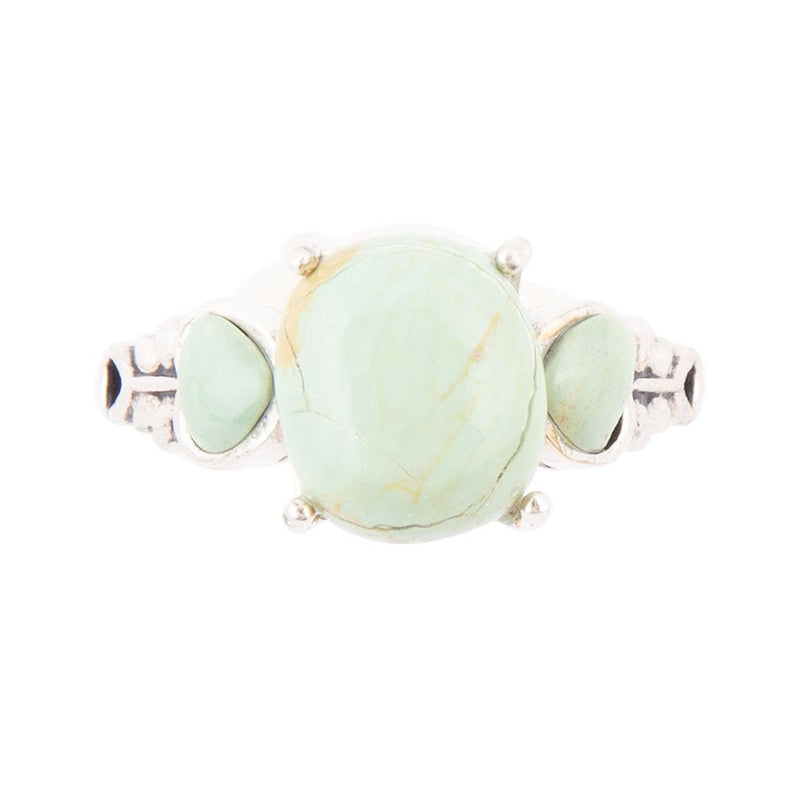Tangiers Green Turquoise Ring