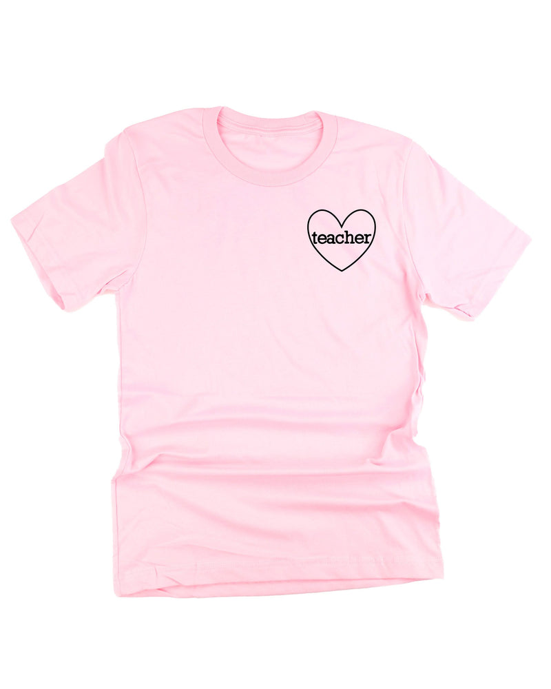 Teacher ♥ (pocket) - Unisex Tee