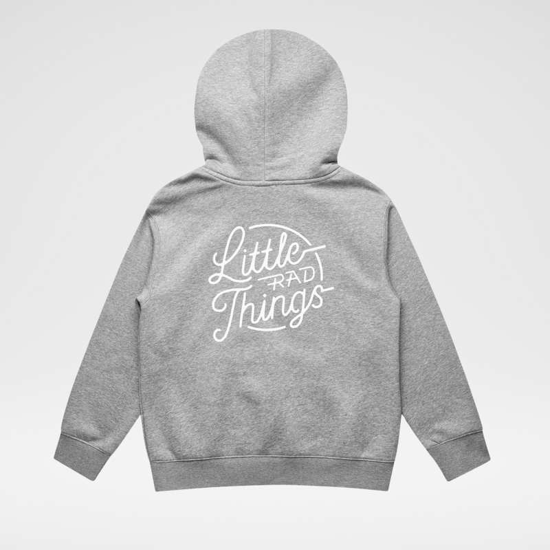 THE CIRCLE LOGO HOODIE - RECYCLED HEATHER GRAY