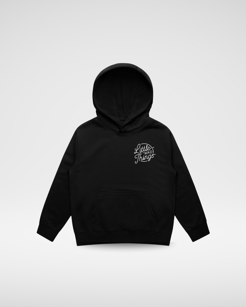 THE RAD CIRCLE LOGO - RECYCLED BLACK