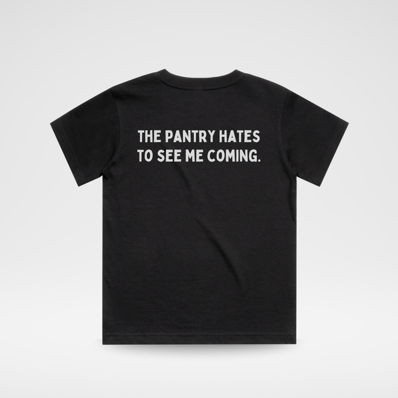 THE SNACK STAR TEE - BLACK