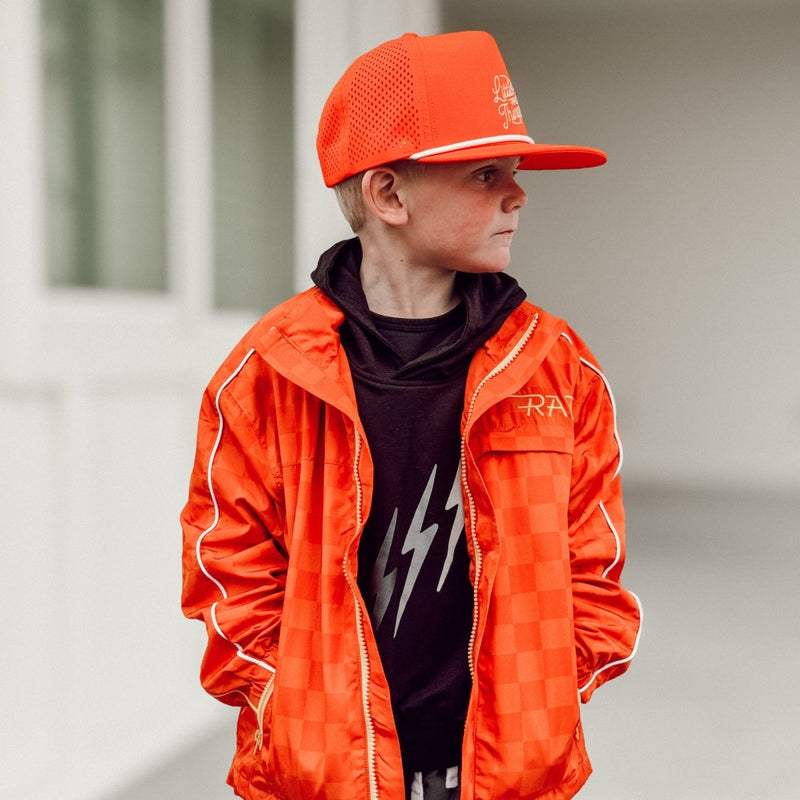 THE STORM RIDER WATERPROOF JACKET - RED
