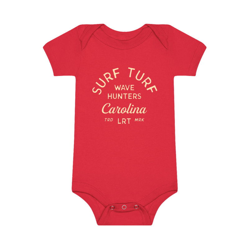 THE WAVE HUNTER ONESIE - RED