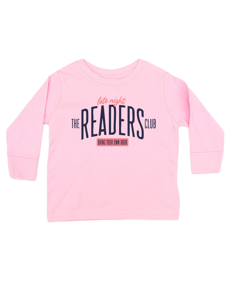 The Late Night Readers Club BYOB - Child Long Sleeve Tee
