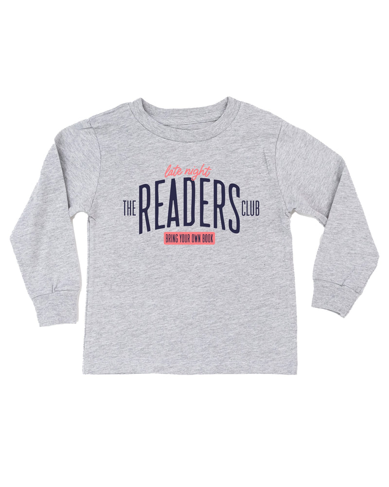 The Late Night Readers Club BYOB - Child Long Sleeve Tee