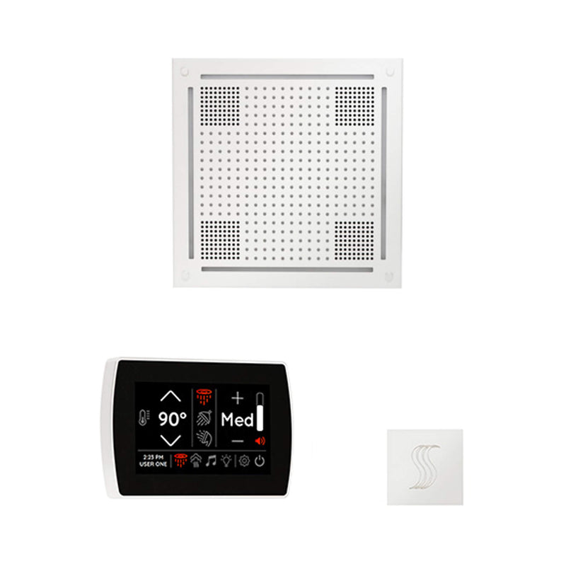 ThermaSol SignaTouch 5-Inch Display Steam Control Package With HydroVive Rainhead (SAK12821)