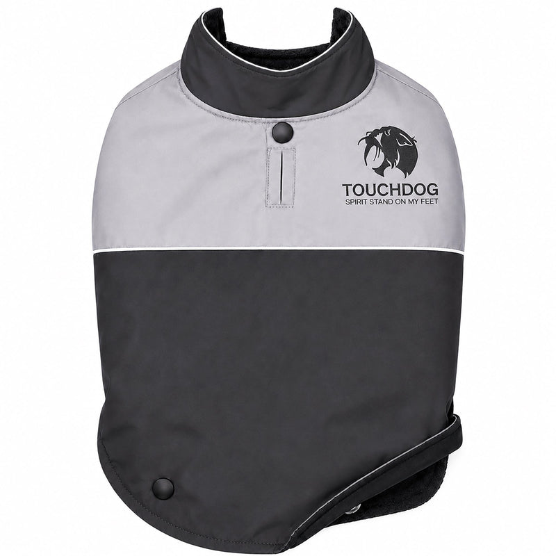 Touchdog ® Lightening-Shield 2-in-1 Dual-Removable-Layered Waterproof Dog Jacket