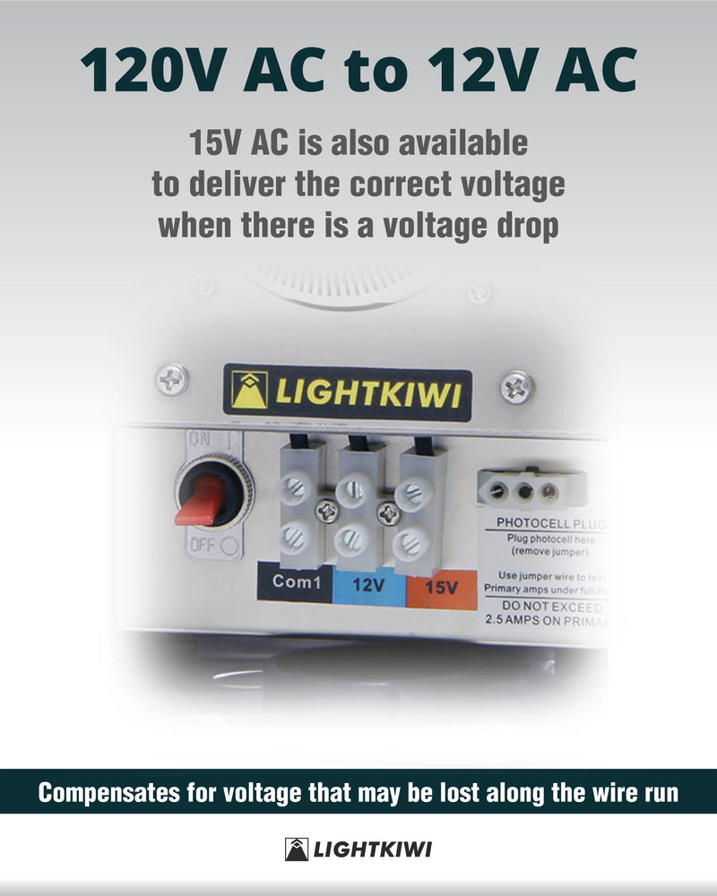 75W Landscape Transformer - Low Voltage Multi-Tap (12V-15V)