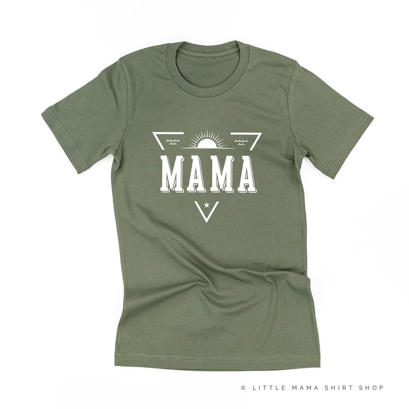 MAMA - TRIANGLE SUN - Unisex Tee