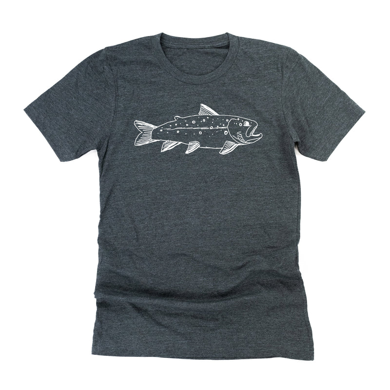 Hand Drawn Brook Trout - Unisex Tee