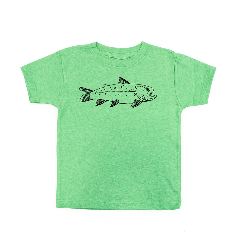 Hand Drawn Brook Trout - Child Tee