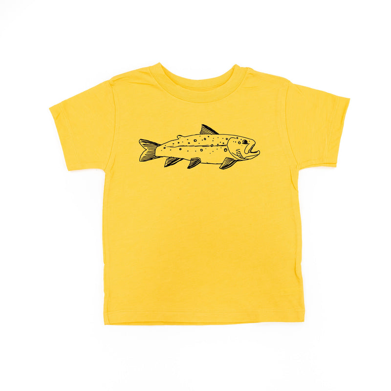 Hand Drawn Brook Trout - Child Tee