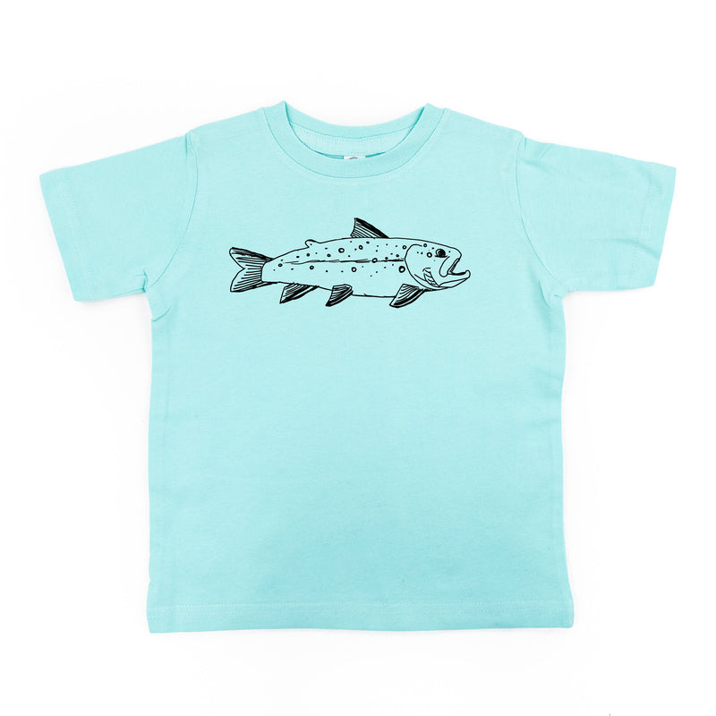 Hand Drawn Brook Trout - Child Tee