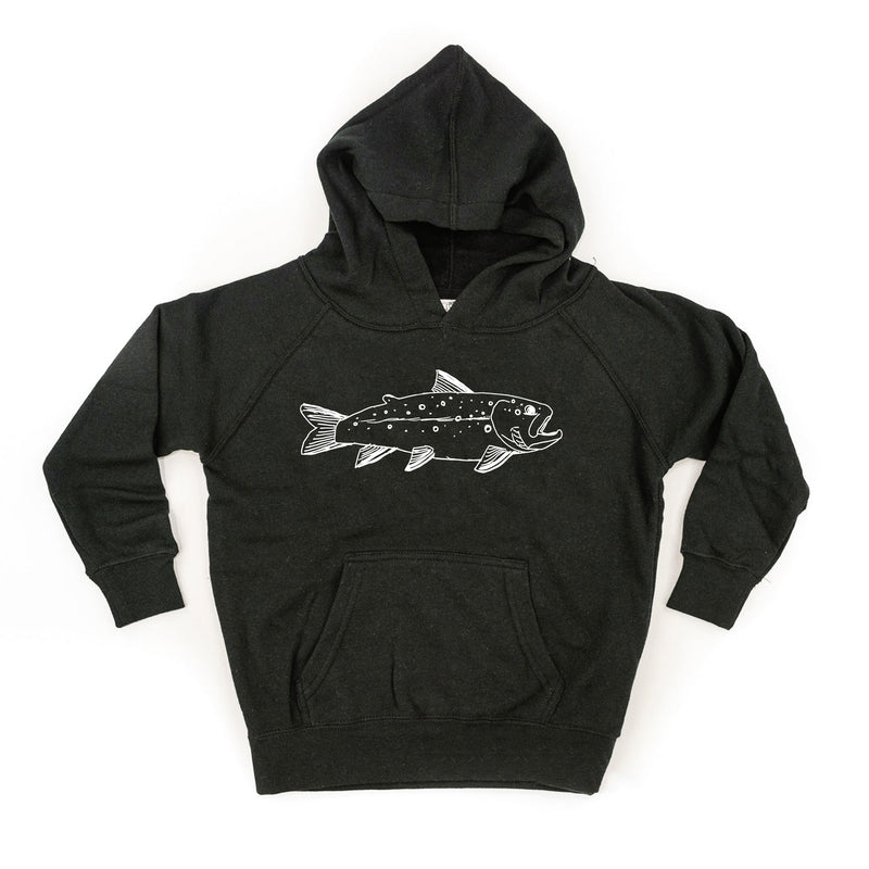 Hand Drawn Brook Trout - Child HOODIE