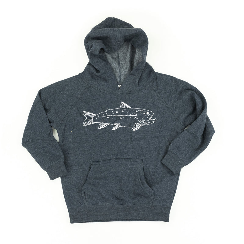 Hand Drawn Brook Trout - Child HOODIE