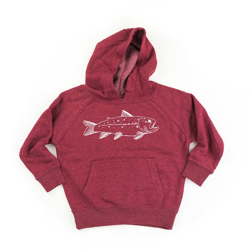 Hand Drawn Brook Trout - Child HOODIE